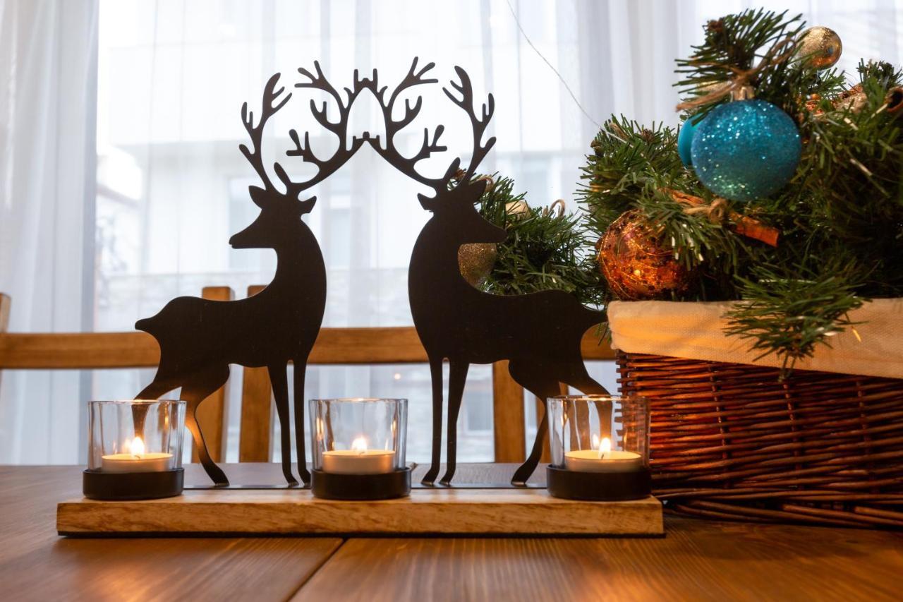 Къщи За Гости Сноуфлейк Snowflake Chalet And Snowflake Lodge 반스코 외부 사진