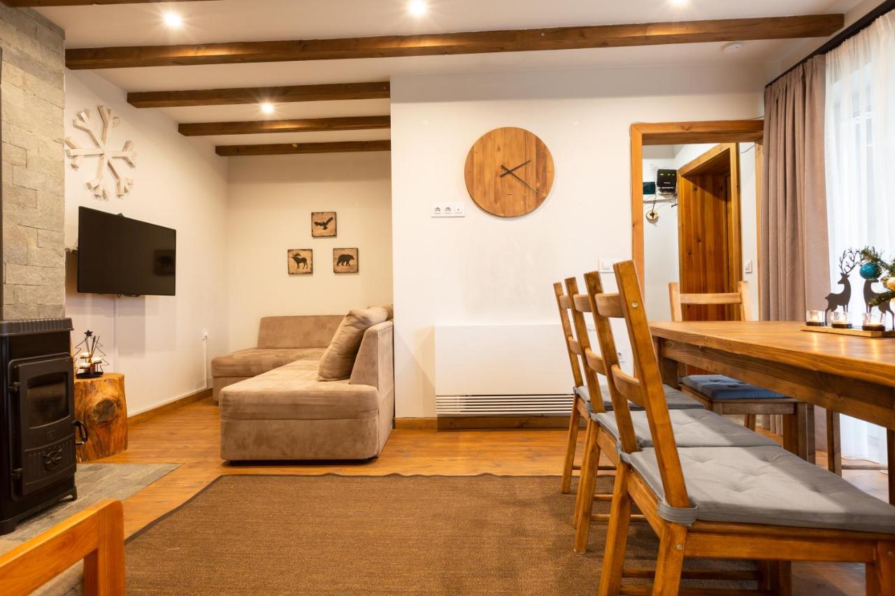 Къщи За Гости Сноуфлейк Snowflake Chalet And Snowflake Lodge 반스코 외부 사진